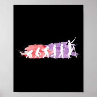 Painter Evolution _ Funny Gift For Painters Master Poster
