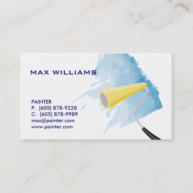 Painter / Painting Business Card (Front)