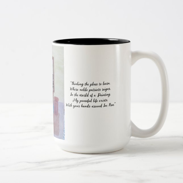 Painter Painting Mug (Right)