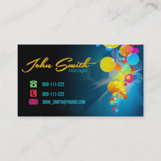 Painter Splat Business Card