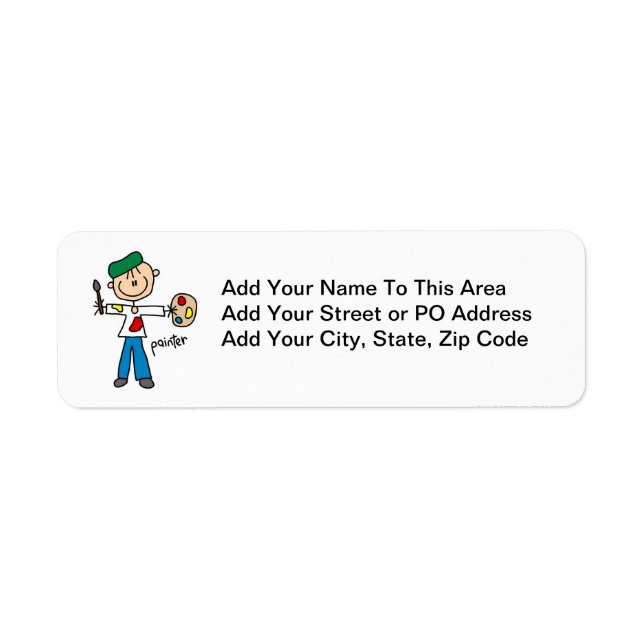 Painter Stick Figure (Front)