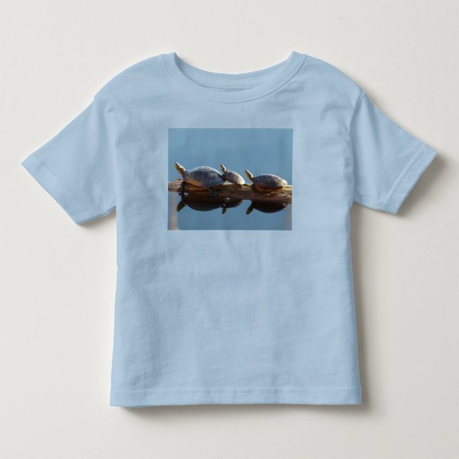 Painter Turtles Toddler T-Shirt (Front)