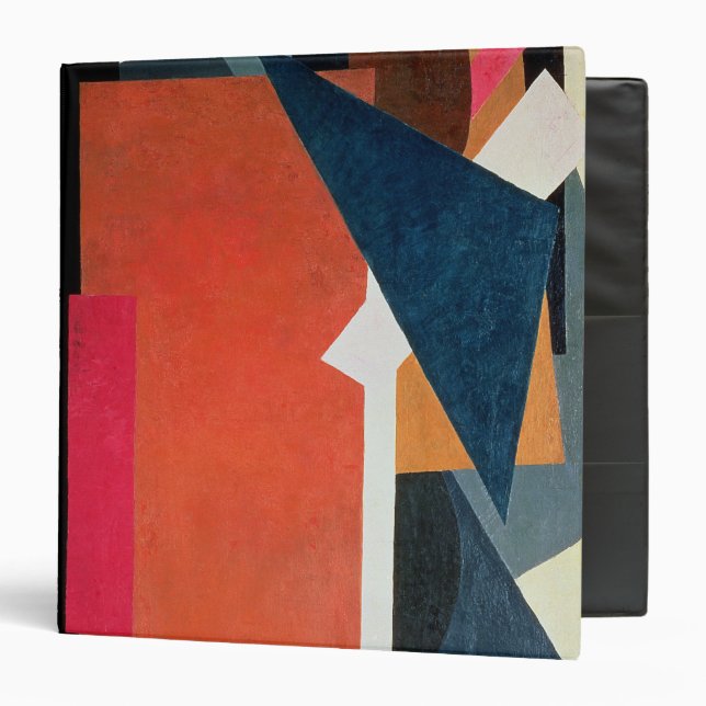 Painterly Architectonics, 1916-17 Binder (Front/Inside)