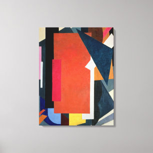 Painterly Architectonics, 1916-17 Canvas Print