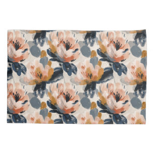 Painterly Floral Botanical Pillowcase