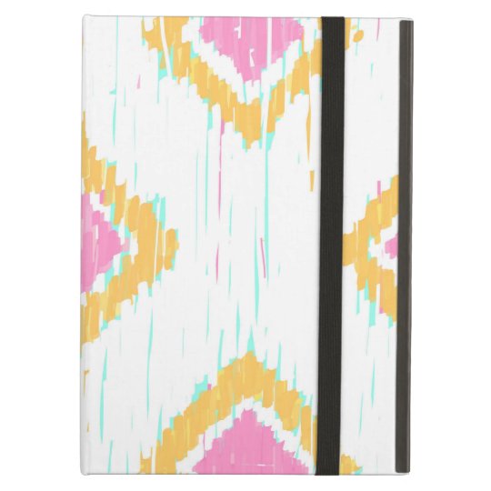 Painterly Ikat Pattern iPad Air Folio Case by KCS
