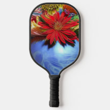 Painterly  pickleball paddle