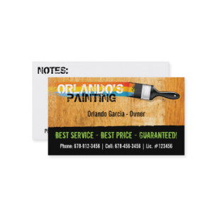 Painter's Business Card