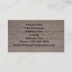 Painter's business cards
