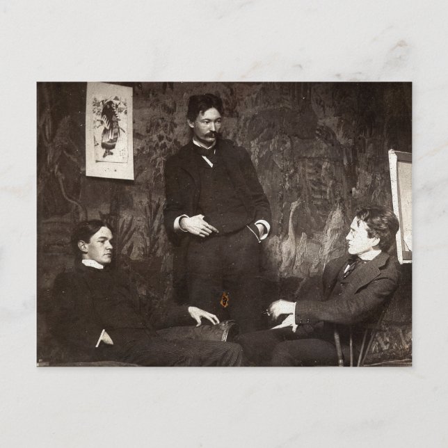 Painters Everett Shinn Robert Henri John Sloan Postcard (Front)