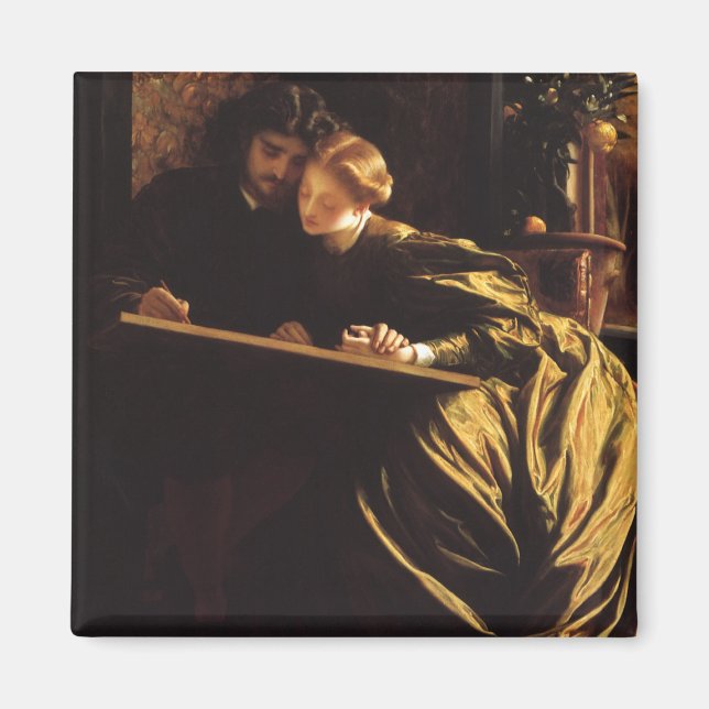 Painter's Honeymoon by Lord Frederic Leighton Magnet (Front)