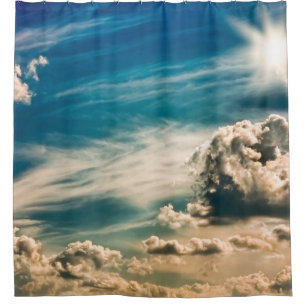 Paintery sky. Beautiful dramatic sky with clouds a