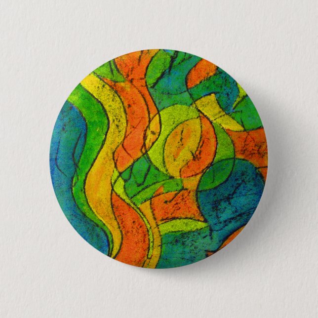 painting 2 inch round button (Front)