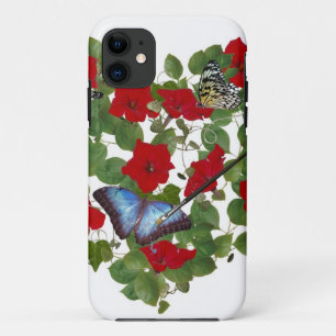 painting a butterfly iPhone 11 case