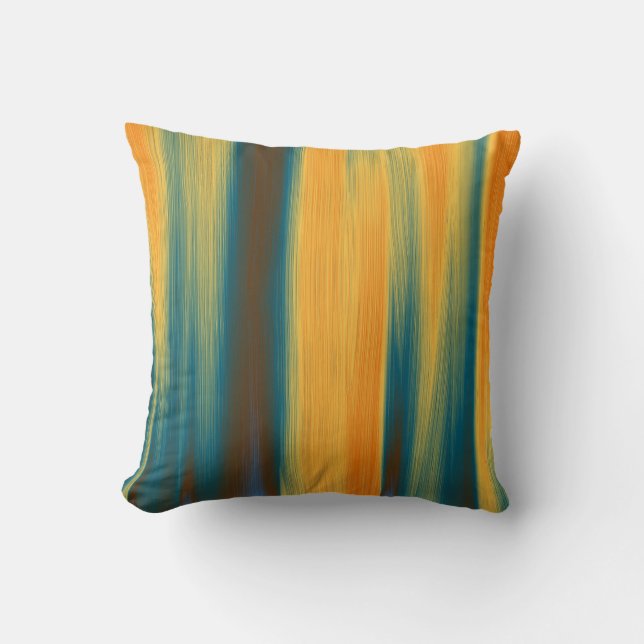 Painting Abstract Art Throw Pillow (Front)