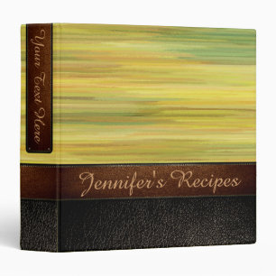 Painting Abstract Background Leather Look #15 Binder