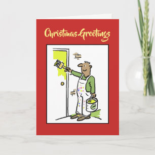 Painting and Decorating Company Christmas Card