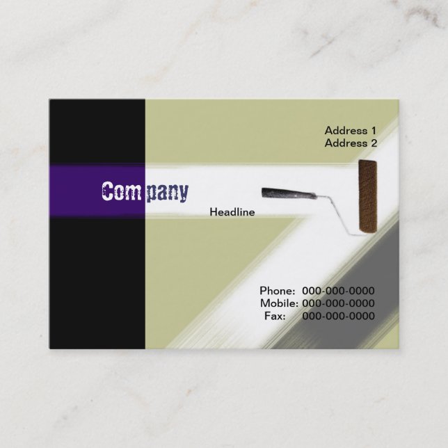 Painting Business Card (Front)