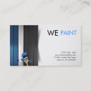 painting business card