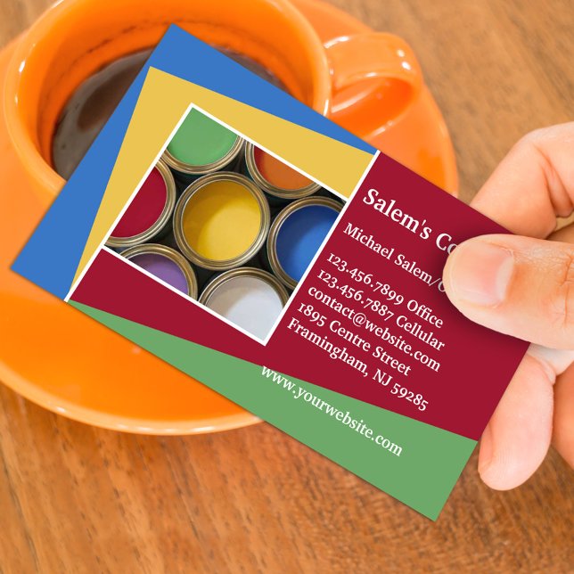 Painting Business Card (Creator Uploaded)