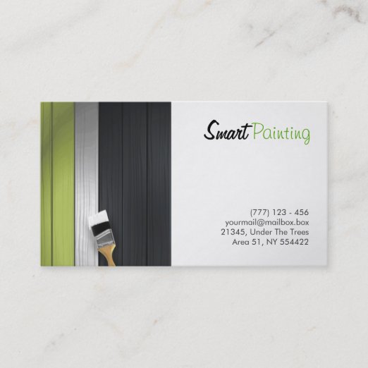 House Painter Business Cards & Profile Cards Zazzle CA
