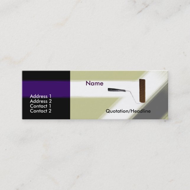 Painting Business Card (Front)