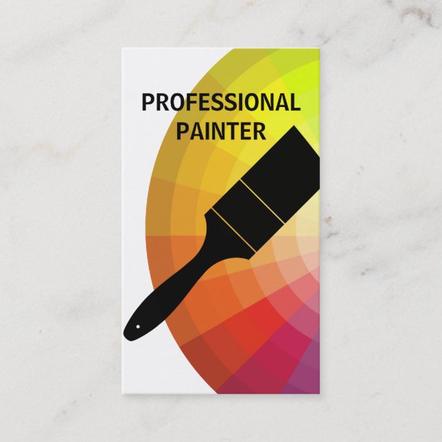 Painting Business Cards (Front)
