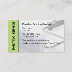 Painting Business Cards