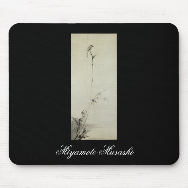 Painting by Miyamoto Musashi, c. 1600s Mouse Pad (Front)