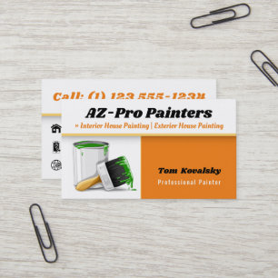 Painting Company AZ-Pro Painters Business Card