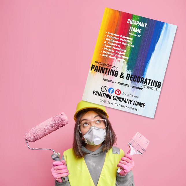 PAINTING & DECORATING flyer (Creator Uploaded)