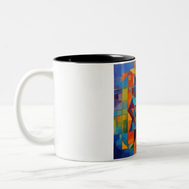 Painting Design Cup (Left)