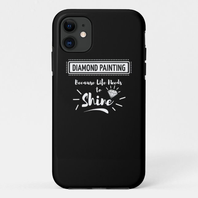 Painting | Diamond Painting Hobby Life Needs Case-Mate iPhone Case (Back)