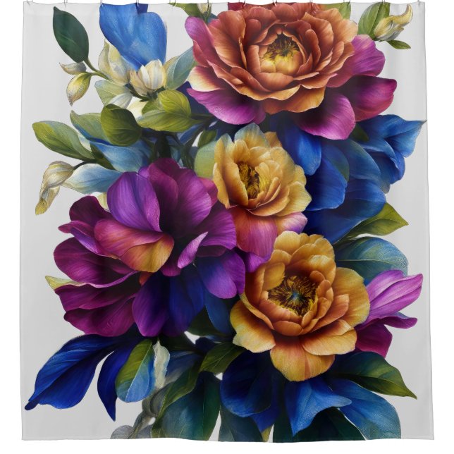 Painting Floral Spray Any Colour Background (Front)