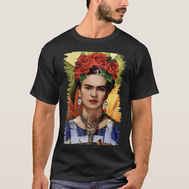 Painting Frida Kahlo painter art for fans Essentia T-Shirt (Front)