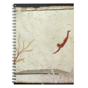 Painting from the Tomb of the Diver from the south Notebook