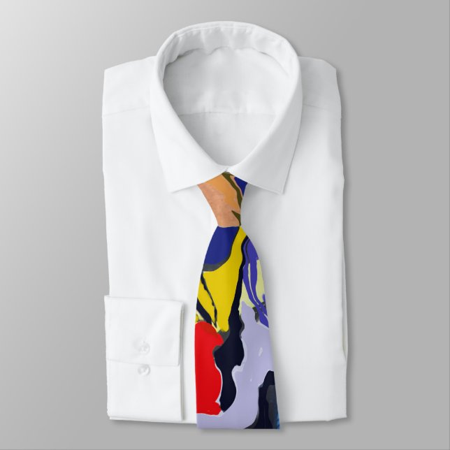 Painting is fun tie (Tied)