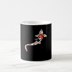 Painting  Koi Carp Minimal Art Painting Meditation Coffee Mug