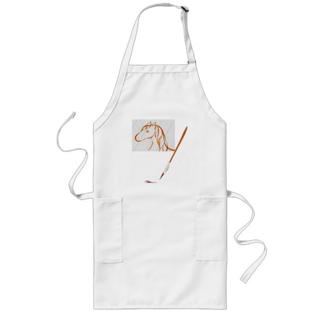 Painting Long Apron (Front)
