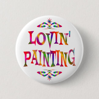 Painting Lover 2 Inch Round Button