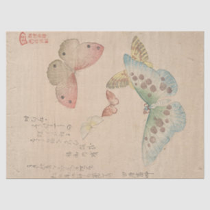 Painting Manual of Flock of Butterflies by Shunman Tissue Paper