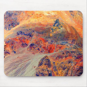 Painting: Mountains & Waterfall: Mouse Pad