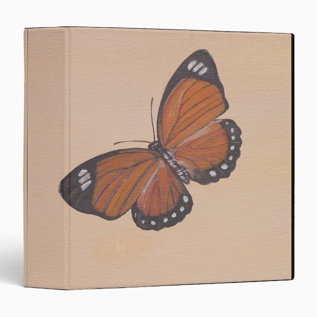 Painting of butterfly binder (Front/Spine)