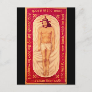 Painting of Christ Postcard