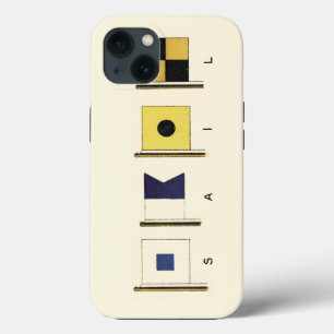 Painting of Four Flags with Sail Written Beneath iPhone 13 Case