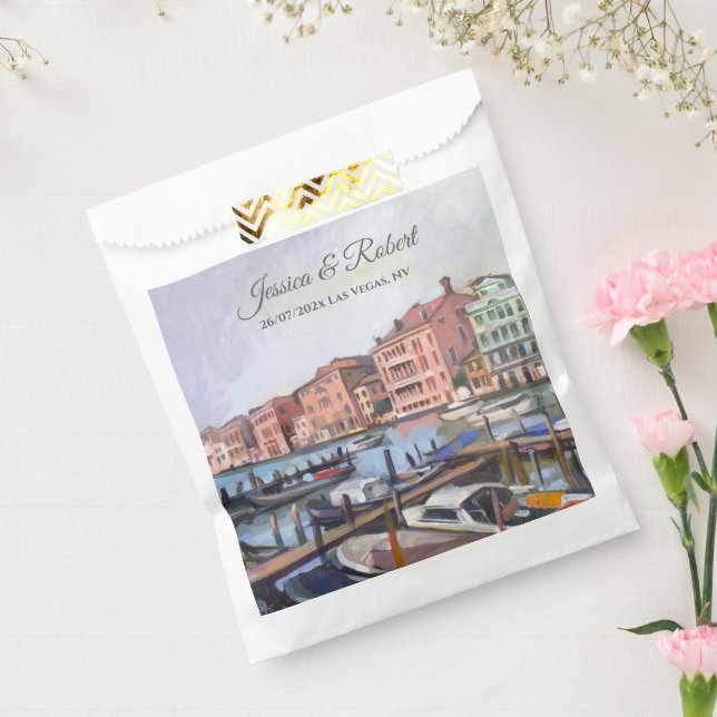 Painting of Grand Canal, Venice, Italy Favour Bag (Sealed)