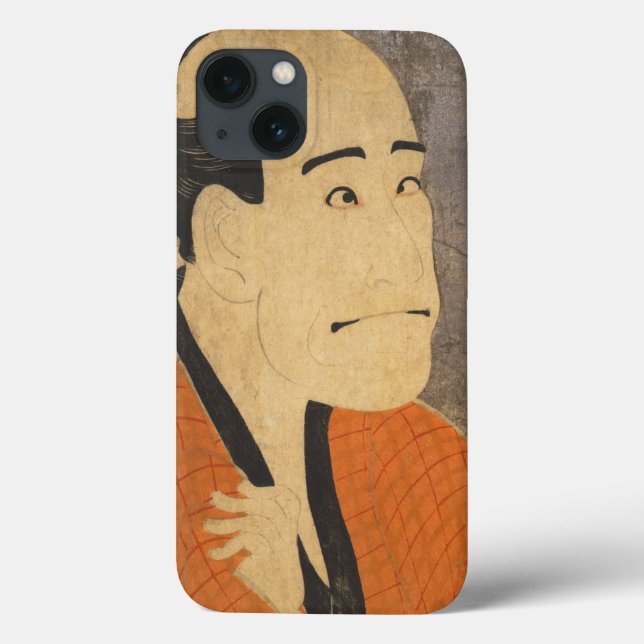 Painting of Japanese Kabuki Actor Case-Mate iPhone Case (Back)