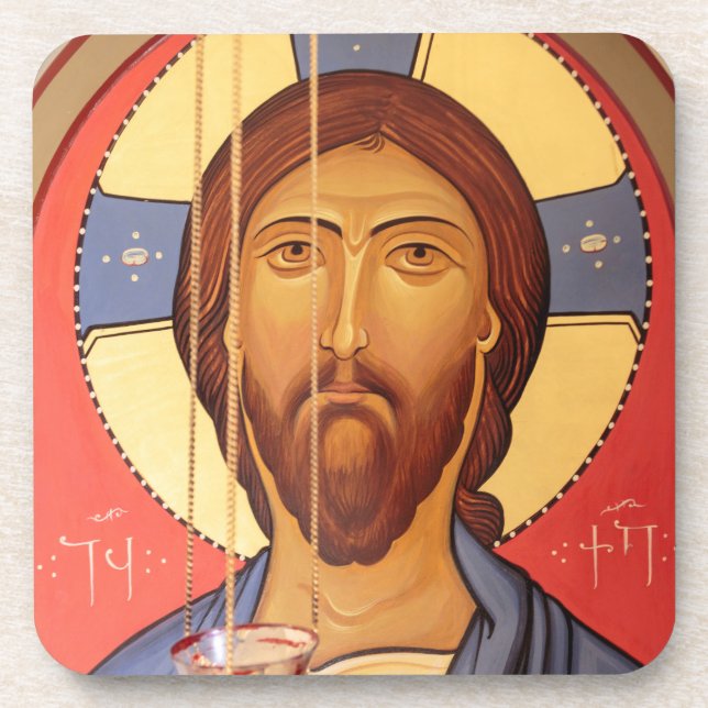 Painting Of Jesus Coaster (Front)