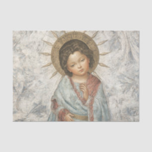 Painting of Young Savior Jesus Tissue Paper
