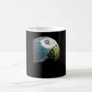 Painting | Parrot Head Painting Coffee Mug